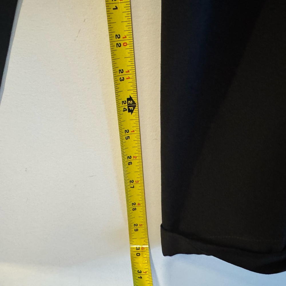 Emporio Armani Black Wide Leg Pants - Picture 6 of 6